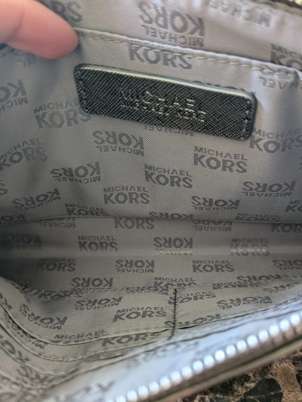 Michael Kors Metallic Gold Wristlet Clutch